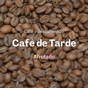 Café de tarde Afrutado